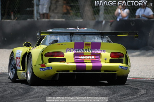 2007-06-24 Monza 466 Chrysler Viper GTSR - FIA GT Championship